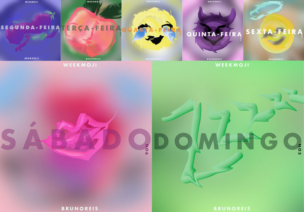 Motion graphics animation showing dynamic shapes and colors